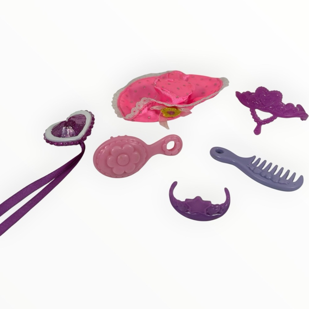 My Little Pony Accessories PINK and PURPLE lot Of 6